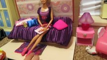 Jeunes filles pour jouets comme faire de la maison de poupées Barbie maison de poupée avec ses propres mains dollho