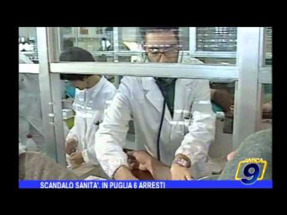 SANITA' PUGLIA | Scandalo sanità, 6 arresti