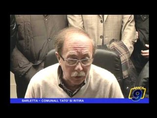BARLETTA | Comunali, Tatò si ritira