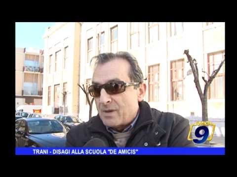 TRANI | Disagi alla scuola De Amicis