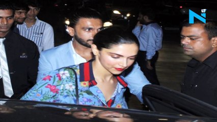 Awww! Deepika and Ranveer are back to flaunting their lover-dovey romance