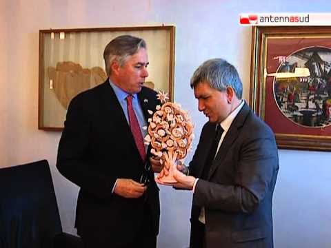 TG 24.04.12 Bari, l'ambasciatore Usa promette sostegno all'Italia