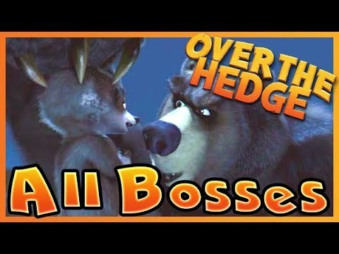 Over The Hedge All Bosses | Final Boss (PS2, GCN, XBOX, PC)