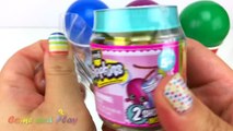 Cups and Balls Surprise Toys Minions Disney Pixar Cars Superhero TMNT Learn Colors Play Do