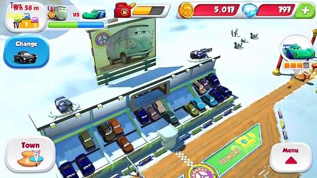 CARS: FAST AS LIGHTNING - Chick Hicks VS Sheriff VS Miguel Camino | Disney Pixar Cars