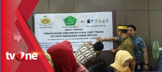 Posko Crisis Center First Travel  Terima Lebih dari 400 Aduan