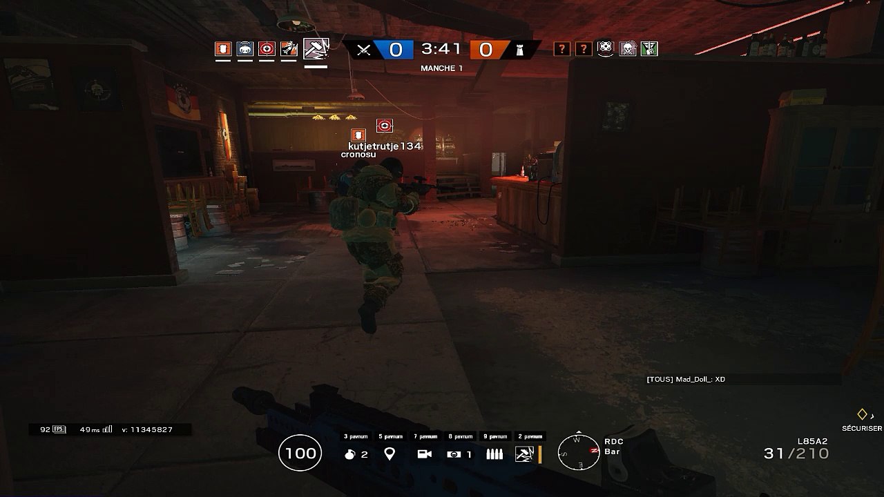 Rainbow Six Siege - Cachette Caveira