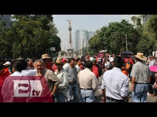 Trabajadores del IMSS realizan marcha en el DF / Titulares de la tarde