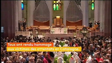 Attentats en Catalogne : une messe célébrée à la Sagrada Familia en hommage aux victimes