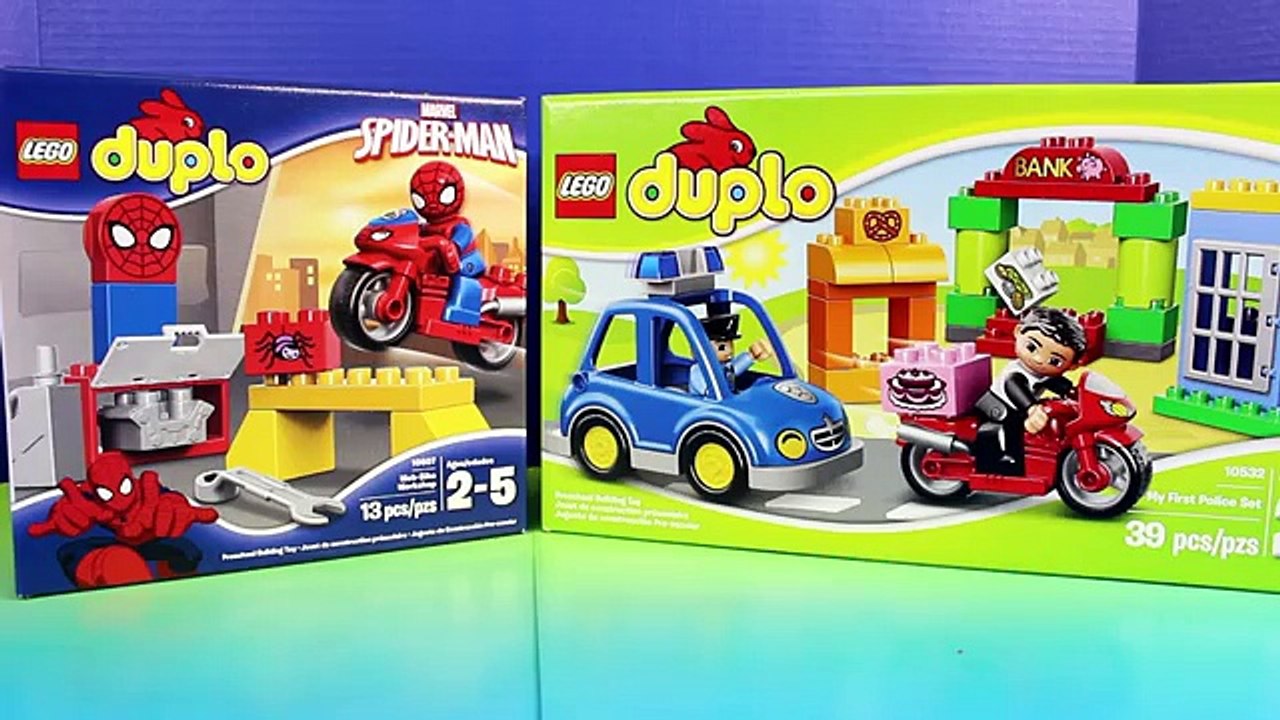 lego duplo police truck