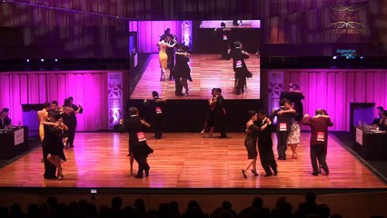 Mundial de Tango 2017,  Clasificatoria pista Ronda 1