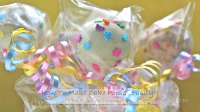 How To Make CAKE POPS ~ Easy Cake Pops Tutorial