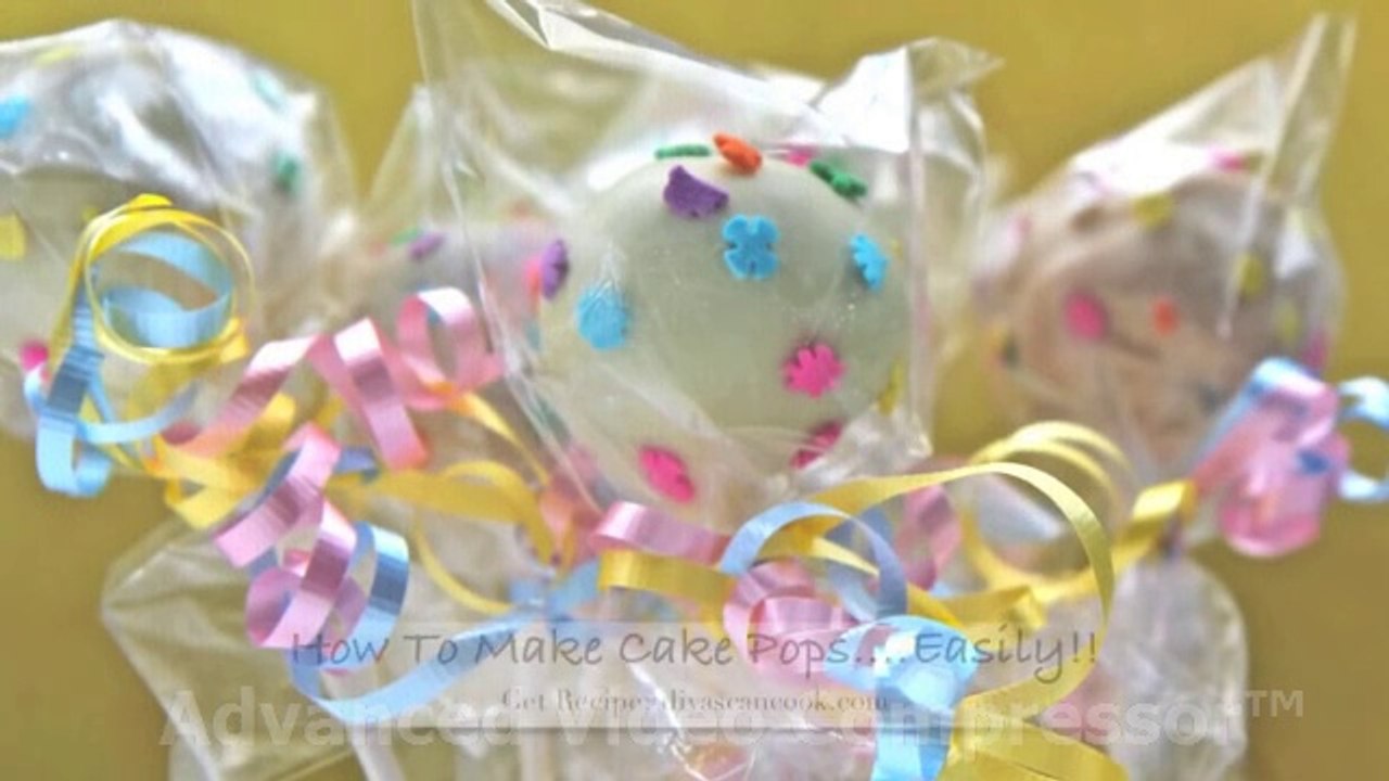 How To Make CAKE POPS ~ Easy Cake Pops Tutorial