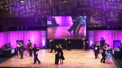 Mundial de Tango 2017, Semifinal Pista Ronda 7