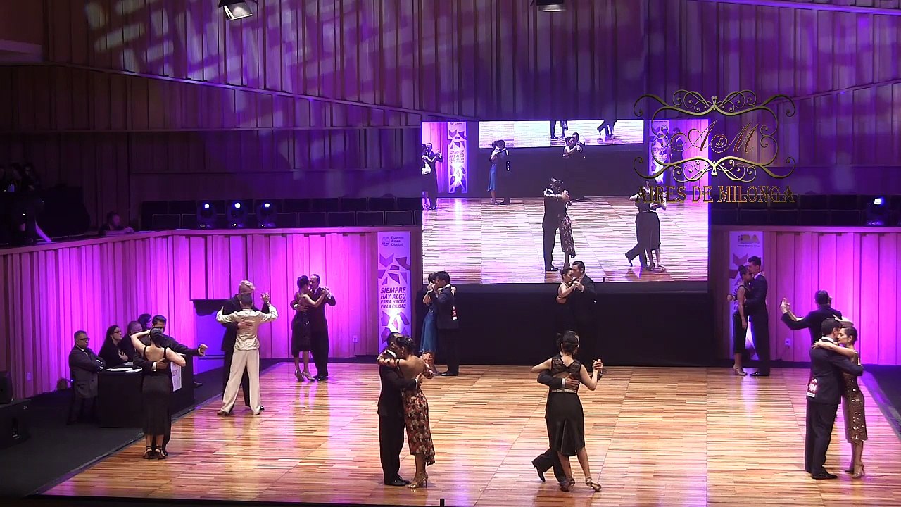 Mundial de Tango 2017, Semifinal Pista Ronda 9