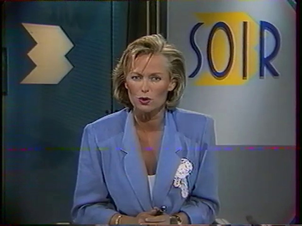 FR3 - 10 Septembre 1987 - Pubs, teasers, début "Soir 3" (Jacqueline Alexandre)