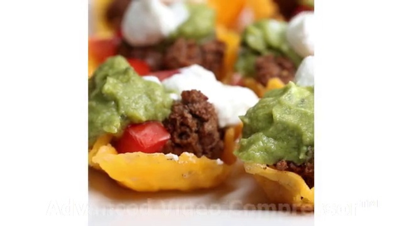 How To Make Taco Cheese Cups