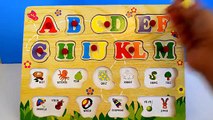 Un et un à un un à papillon Jeu enfants Apprendre jouet en bois avec Puzzle alphabet abc puzzle