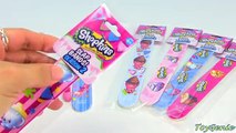 Lippy Lips Plush   8 Shopkins Season 2 Video Toy Slap Bands Bracelets Unboxing Video - Coo