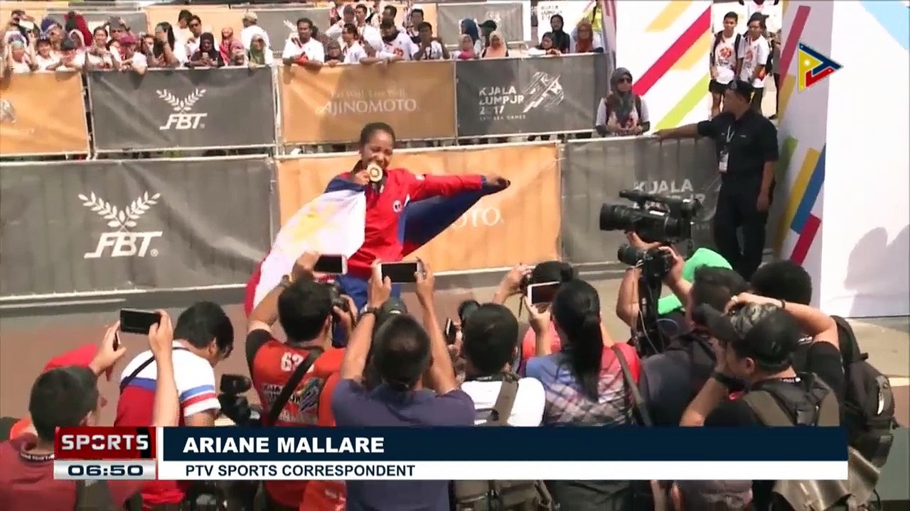 Tabal, nasungkit ang unang gintong medalya ng Pilipinas sa #SEAGames2017