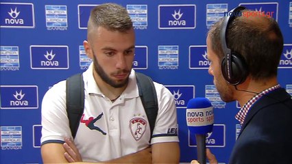 1η Ολυμπιακός-ΑΕΛ 4-1 2017-18 Κυριάκος Ανδρεόπουλος δηλώσεις