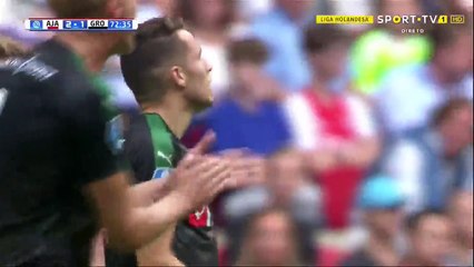 Oussama Idrissi Goal HD - Ajax 2 - 1 Groningen 20.08.2017 (Full Replay) (1)