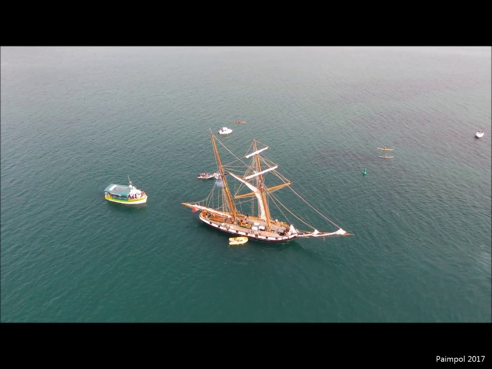 Départ des vieux gréements@festival du chant de marin - Paimpol 2017