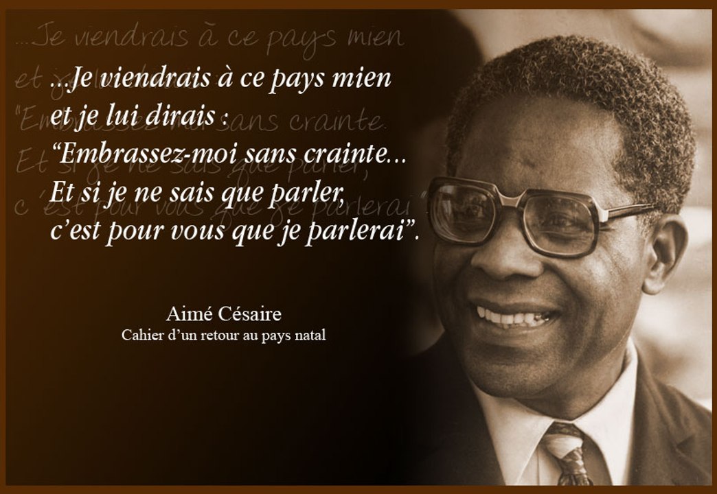 La citation du jour [Aimé Césaire] #01