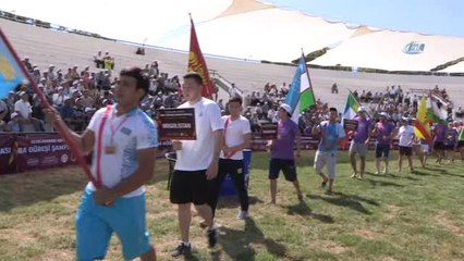 Uluslararası Aba Güreşi Gaziantep'te Başladı