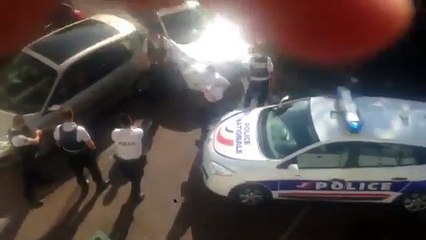 Tentative de fuite face à la police en mode USA