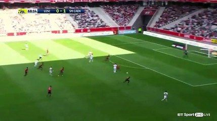 Ivan Santini Goal HD - Lille 0 - 2 Caen 20082017