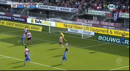 Youness Mokhtar Goal HD - Sparta Rotterdam 0 - 1 Zwolle - 20.08.2017 (Full Replay)