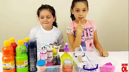 Oyuncax Tv Melike İle Slime Yaparken Çekilişte Yaptık Katıl Kazan :)