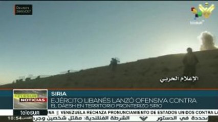 Líbano lanza ofensiva contra el Daesh en la frontera con Siria