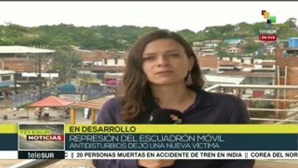 Colombia: Minero muere a causa de represión del ESMAD en Segovia