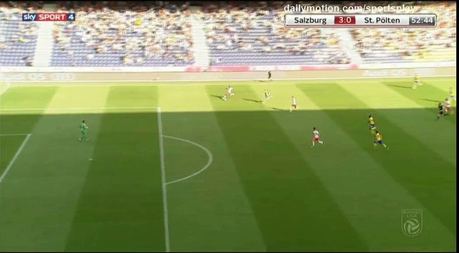 Munas Dabbur second Goal HD - Salzburg 3 - 0 St. Polten - 20.08.2017