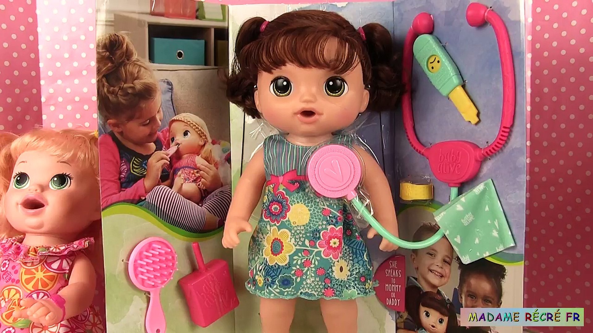 Poupée Baby Alive qui Pleure Sweet Tears Crying Baby Doll - video  Dailymotion