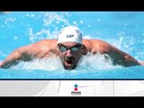 Michael Phelps nada contra un tiburón blanco | Imagen Noticias con Yuriria Sierra