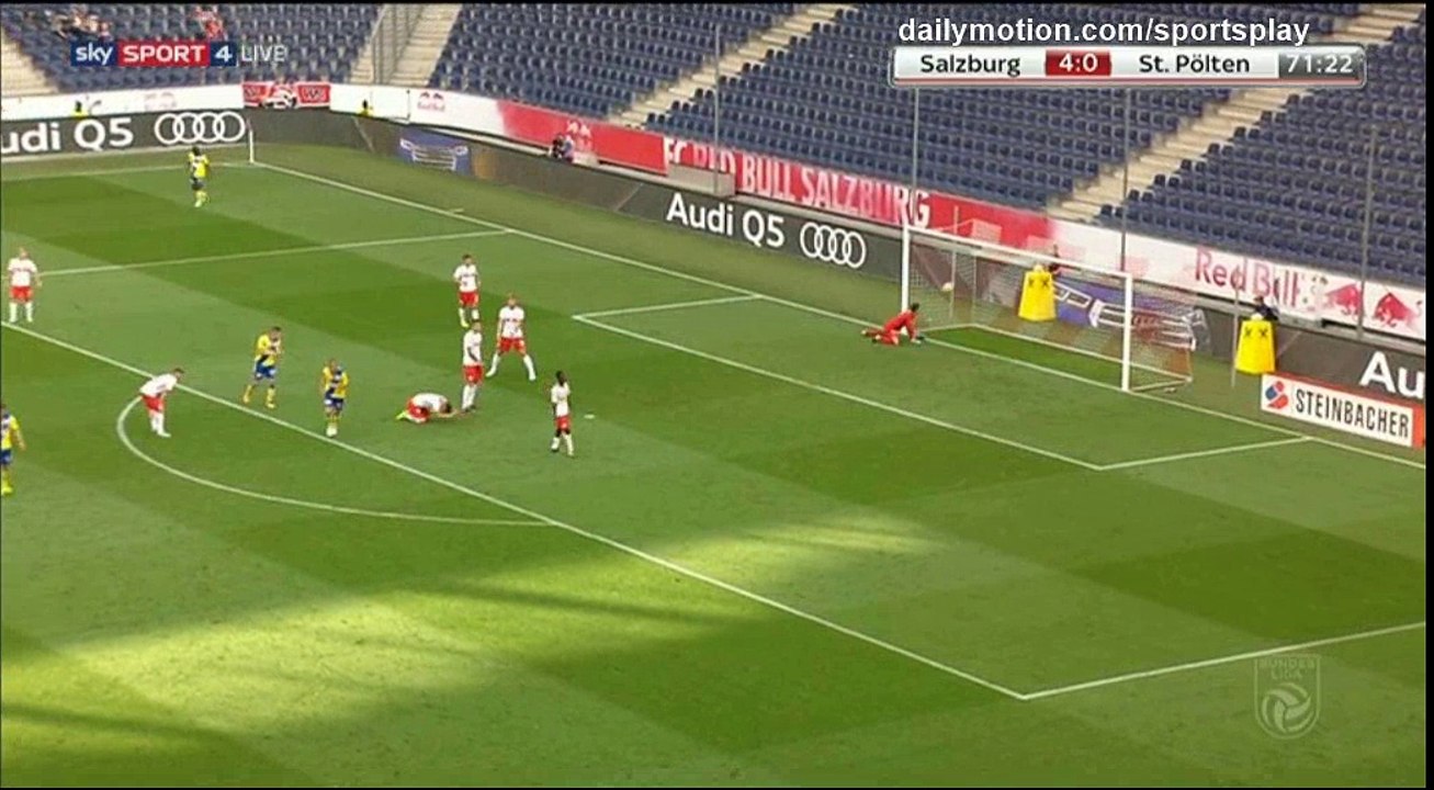 Roope Riski Goal HD - Salzburg 4 - 1 St. Polten - 20.08.2017 (Full Replay)