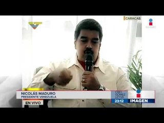 Nicolás Maduro grita "¡Están derrotados!" | Noticias con Ciro Gómez Leyva