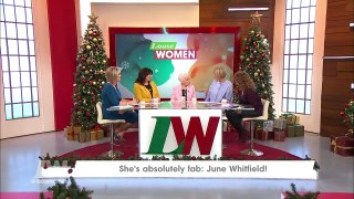 June Whitfield Is Still Absolutely Fabulous At Ninety One Years Old! | Loose Women