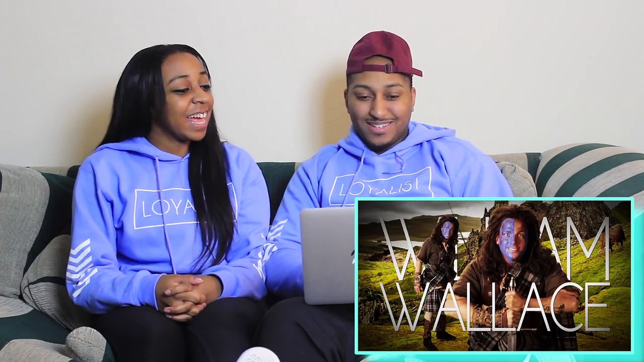 Epic Rap Battles of History George Washington vs William Wallace REACTION!!!