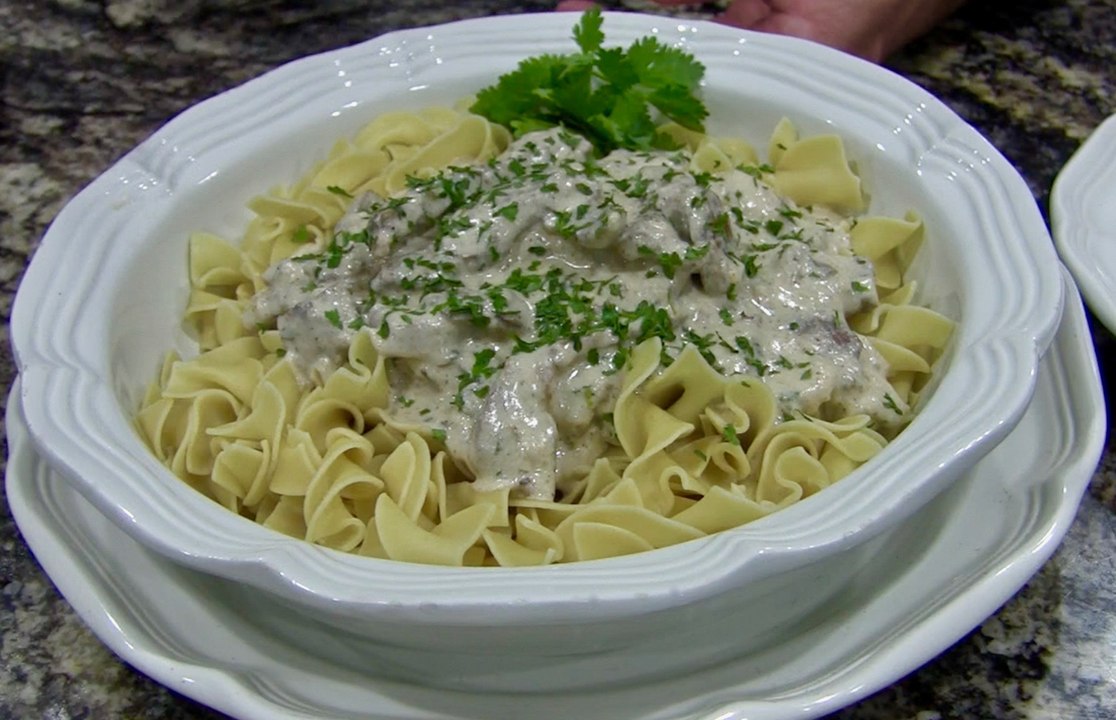 Flank Steak Stroganoff