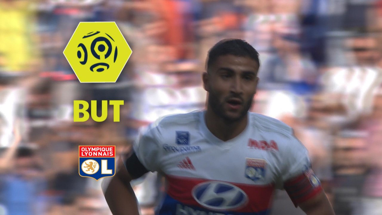 But Nabil FEKIR (10ème) / Olympique Lyonnais - Girondins de Bordeaux - (3-3) - (OL-GdB) / 2017-18