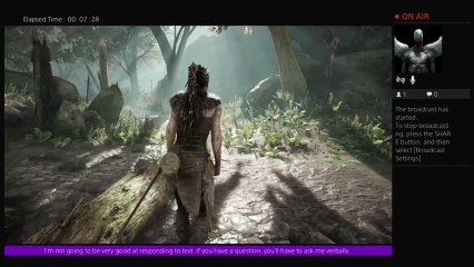 Hellblade: Senua's Sacrifice Part 1; hmmngbrdJINXd382's Live PS4