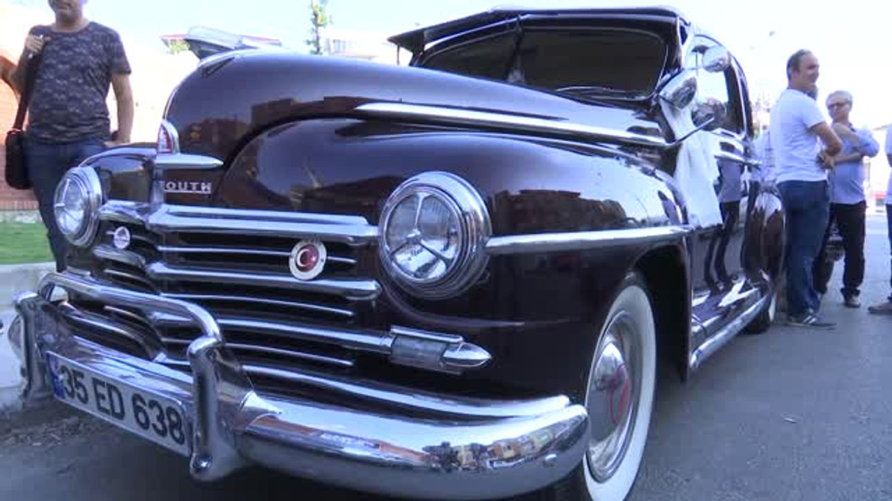 Sünnet Düğününde "Klasik Otomobil" Konvoyu