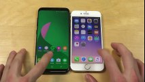 Samsung Galaxy S8 vs. iPhone 7 - Browser Speed Test