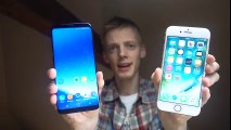 Samsung Galaxy S8 vs. iPhone 7 - Which Is Faster
