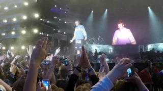 Justin Bieber On why He Is Not Singing Despacito Live (Fan throws a bottle)