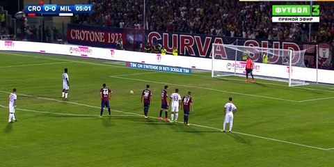 Kessie (Penalty) Goal HD - Crotone	0-1	AC Milan 20.08.2017